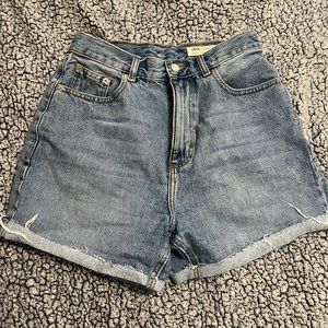 ASOS jean shorts, light wash, UK size 10